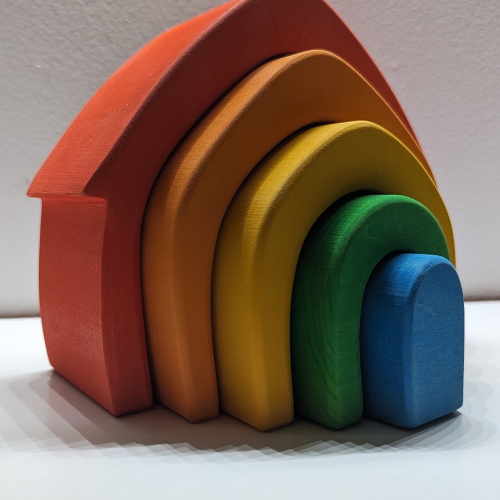 Wooden House Kids Toy